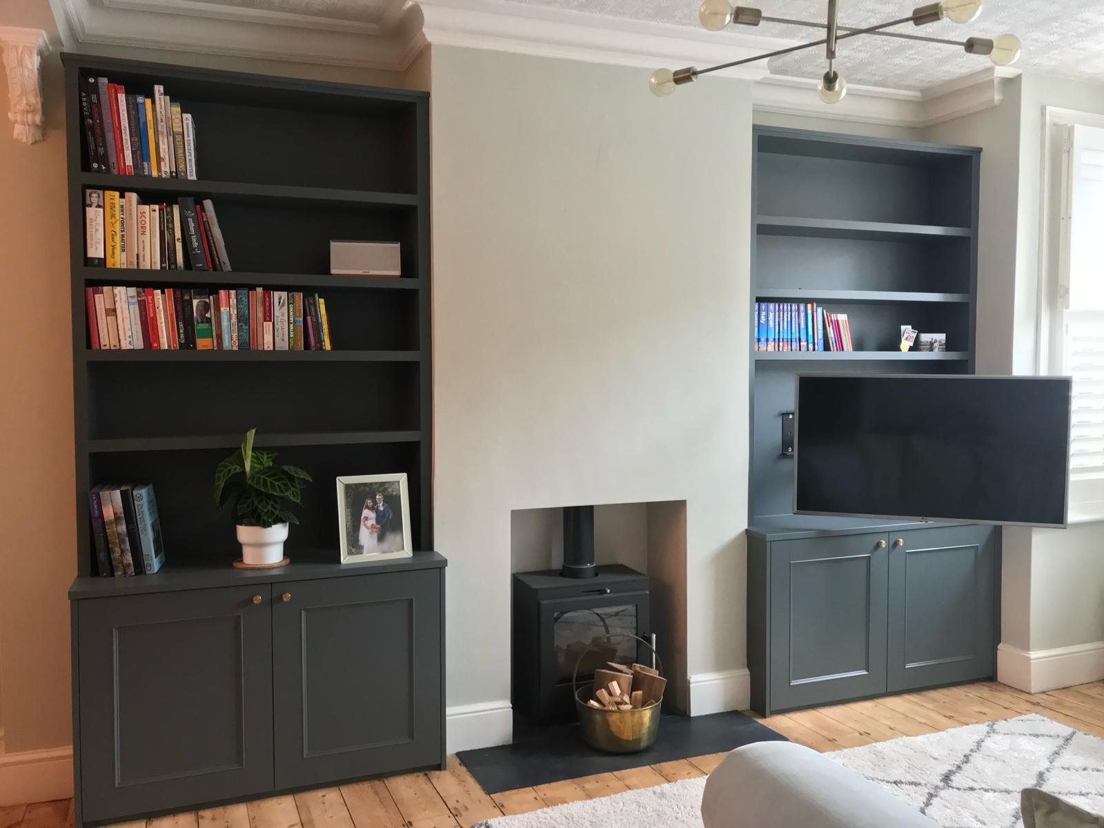 Bespoke handmade kitchen cabinetry in Ascot home
