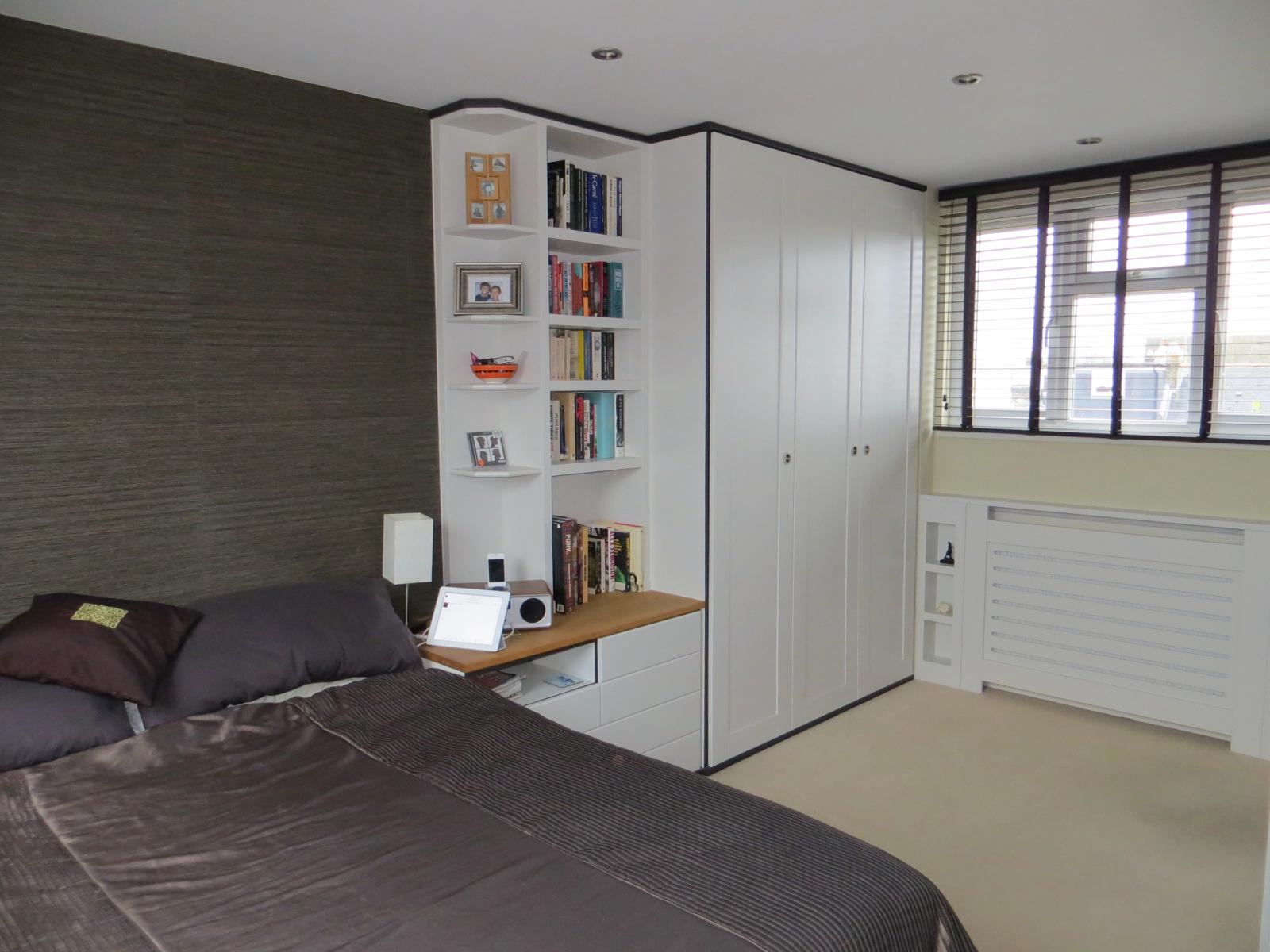 Bespoke fitted loft conversion storage in Windsor